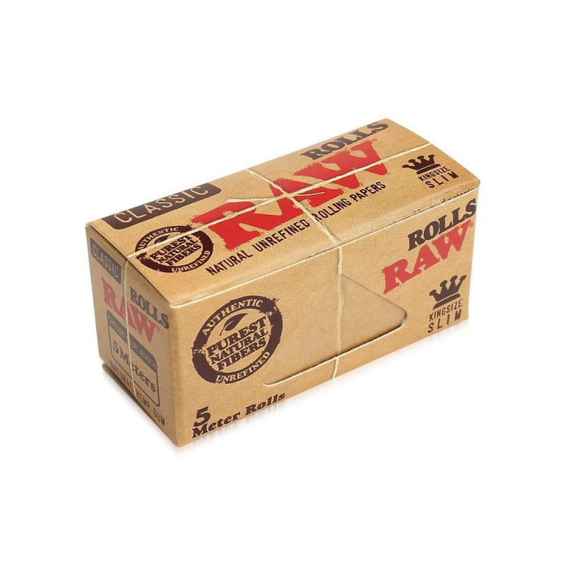 Raw Rolls Classic King Size Slim - 5 Metri Raw Rolls Classic King Size Slim - 5 Metri