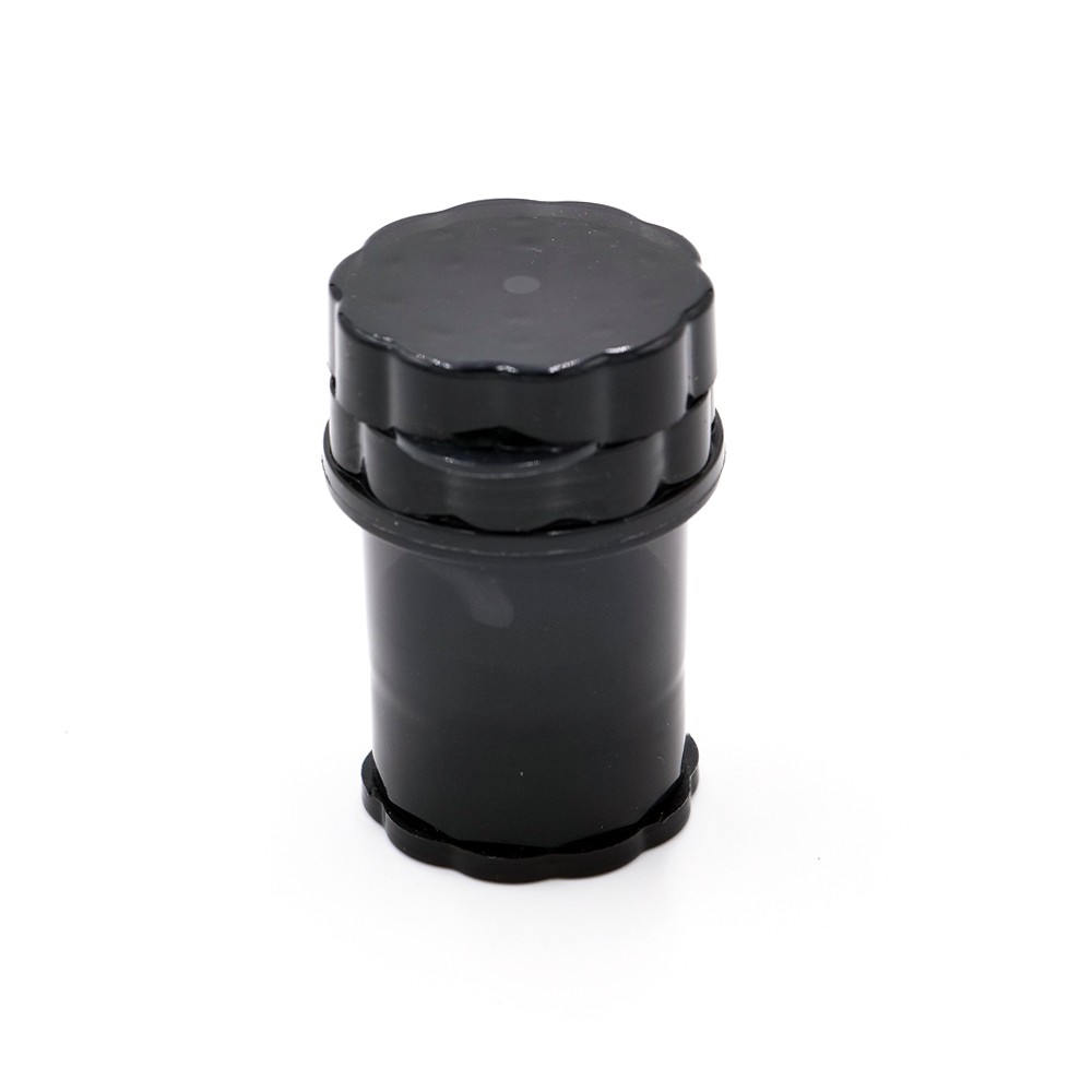 Grinder plastica “Budtainer” con  “Pollinator” Grinder plastica "Budtainer" con "Pollinator"