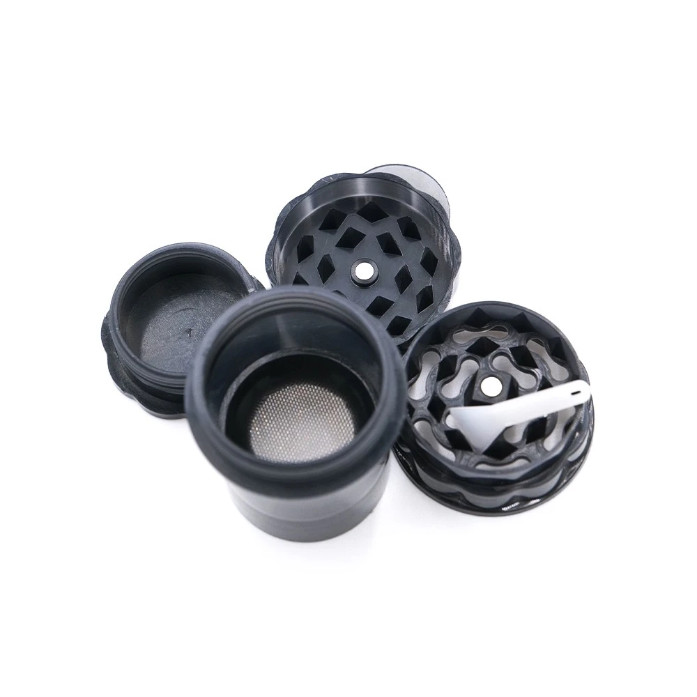 Grinder plastica "Budtainer" con "Pollinator"