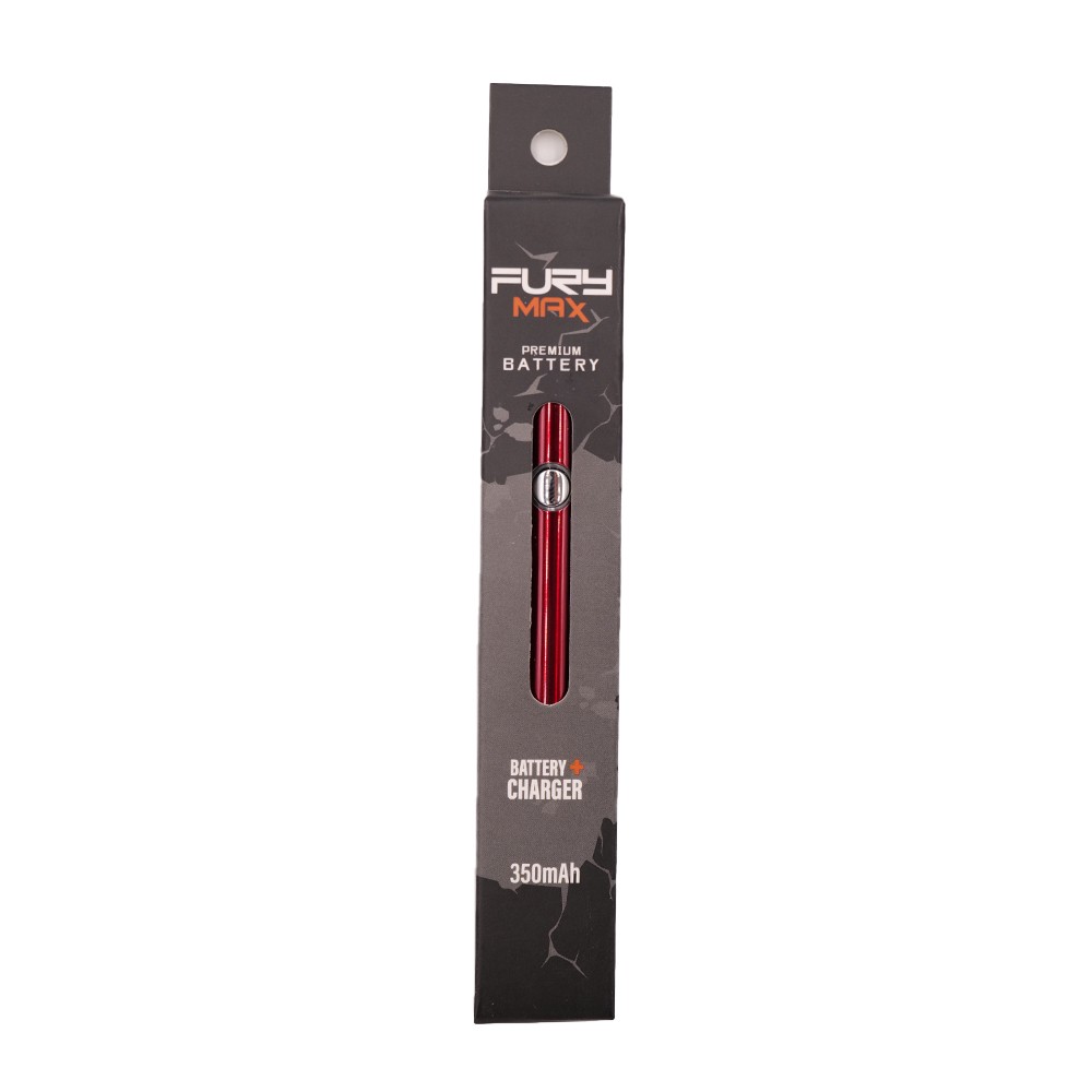 510 Vape Pen - Batteria Ricaricabile Fury Max 350mAh 510 Vape Pen - Batteria Ricaricabile Fury Max 350mAh