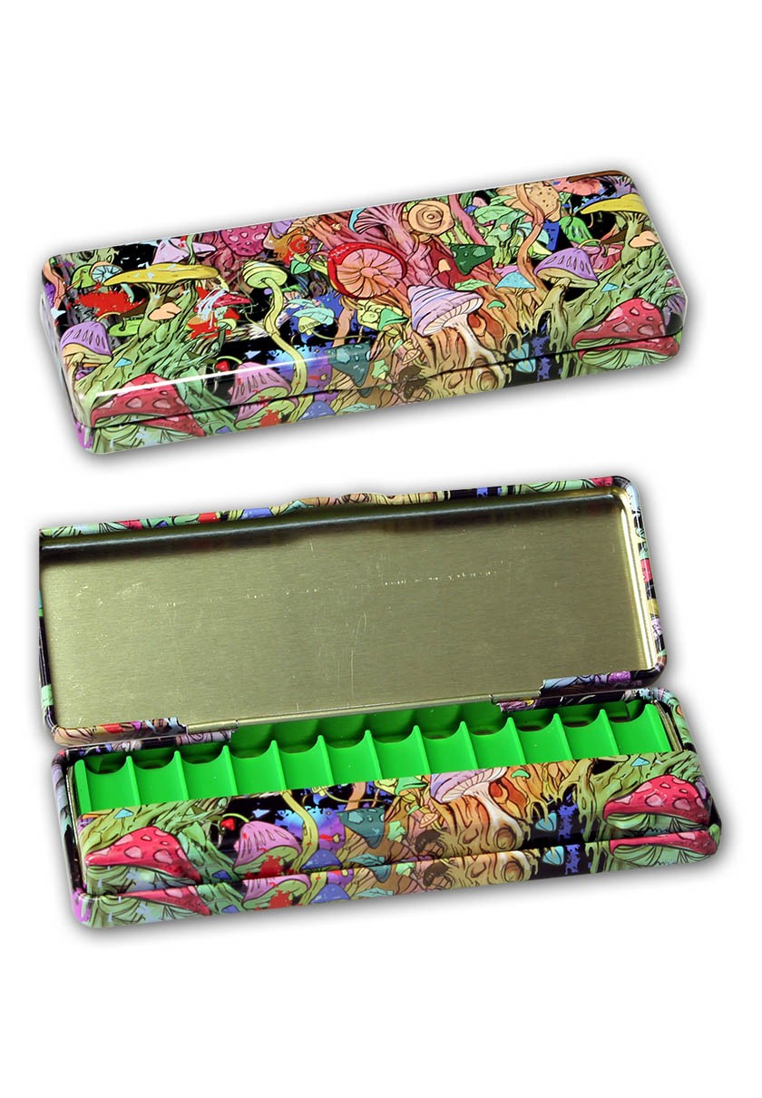 Black Leaf Can with filter Case - Varie Fantasie