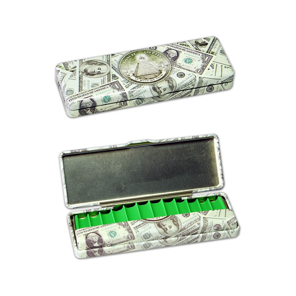 Black Leaf Can with filter Case - Varie Fantasie