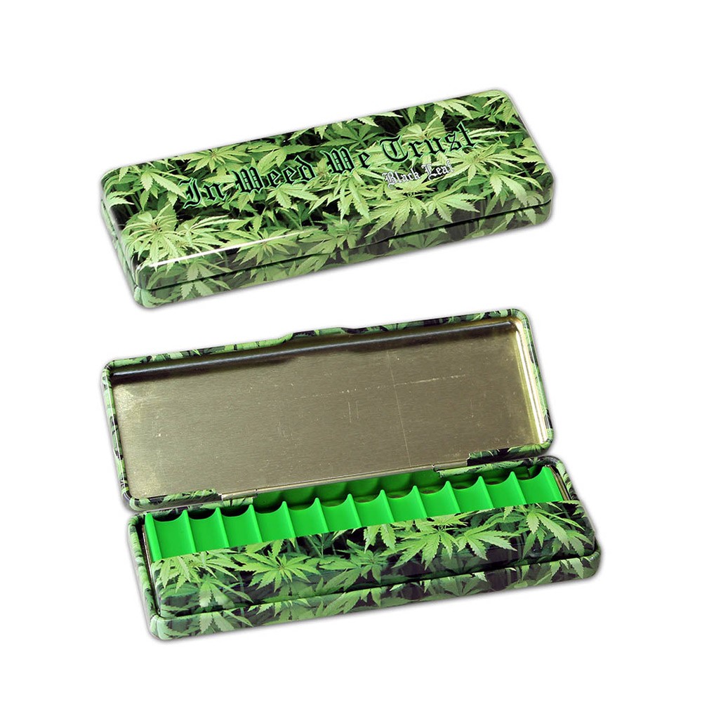 Black Leaf Can with filter Case - Varie Fantasie