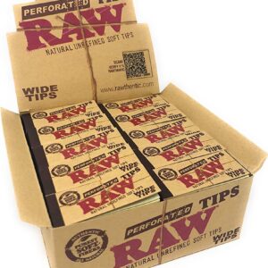 Box Filtri di carta - Raw Perforated - 50pz
