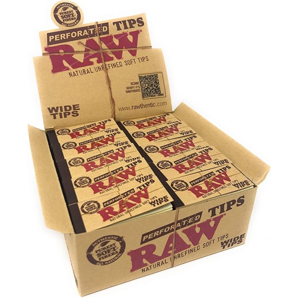 Box Filtri di carta - Raw Perforated - 50pz