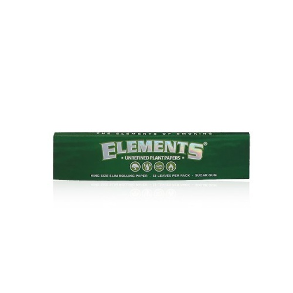 Box Elements Unrefined Plant Papers King Size - 50pz