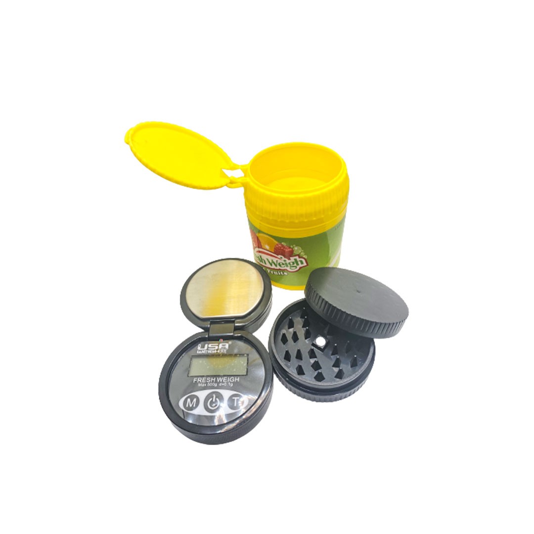 Bilancia con grinder - Scatola di caramelle - 500g x 0,1