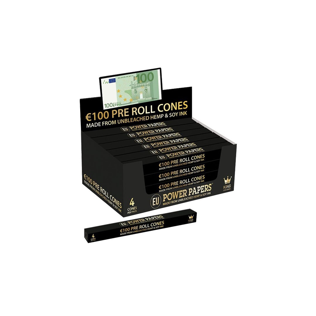 Cono Pre - Rollato - Fantasia 100 euro - 4pz