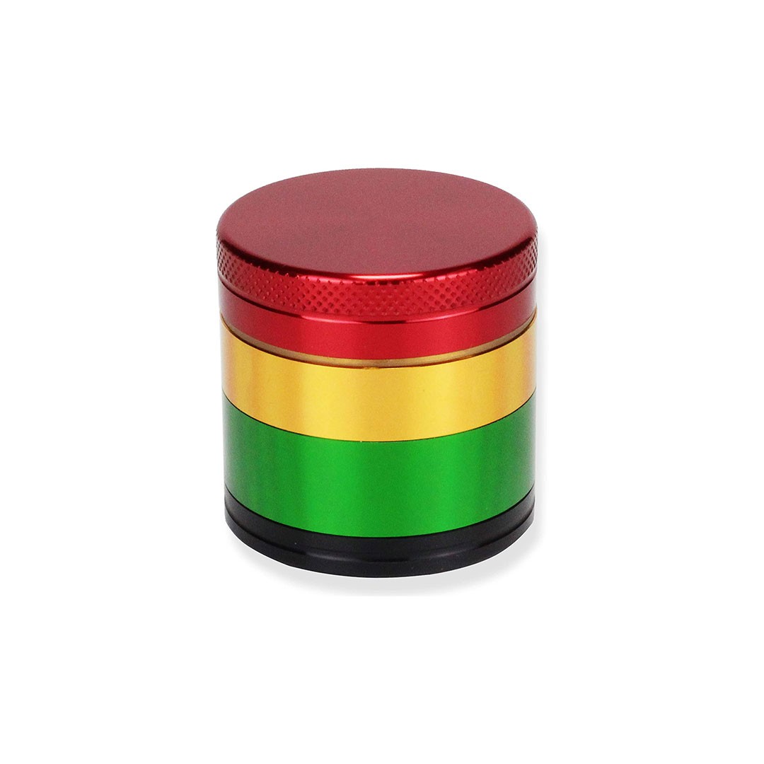 Grinder in alluminio 4 parti - ø 4 cm - Rasta Grinder in alluminio 4 parti - ø 4 cm - Rasta