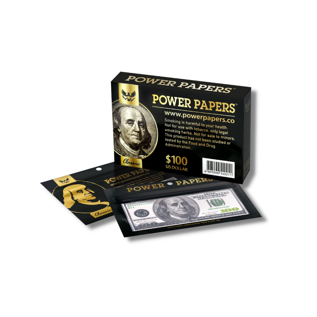 Dollar Rolling Paper King Size + Filtri - Power Papers Dollar Rolling Paper King Size + Filtri - Power Papers