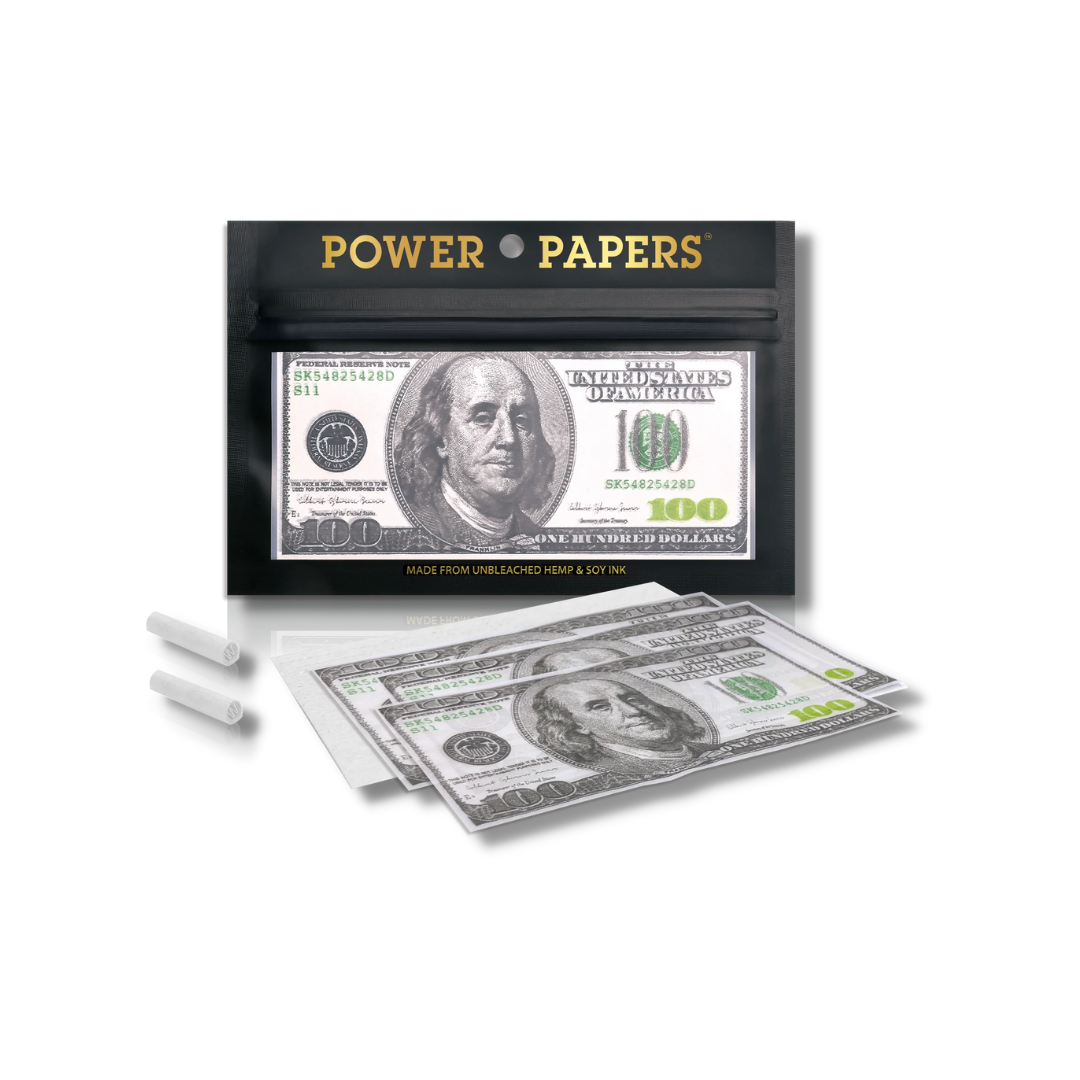 Dollar Rolling Paper King Size + Filtri - Power Papers Dollar Rolling Paper King Size + Filtri - Power Papers