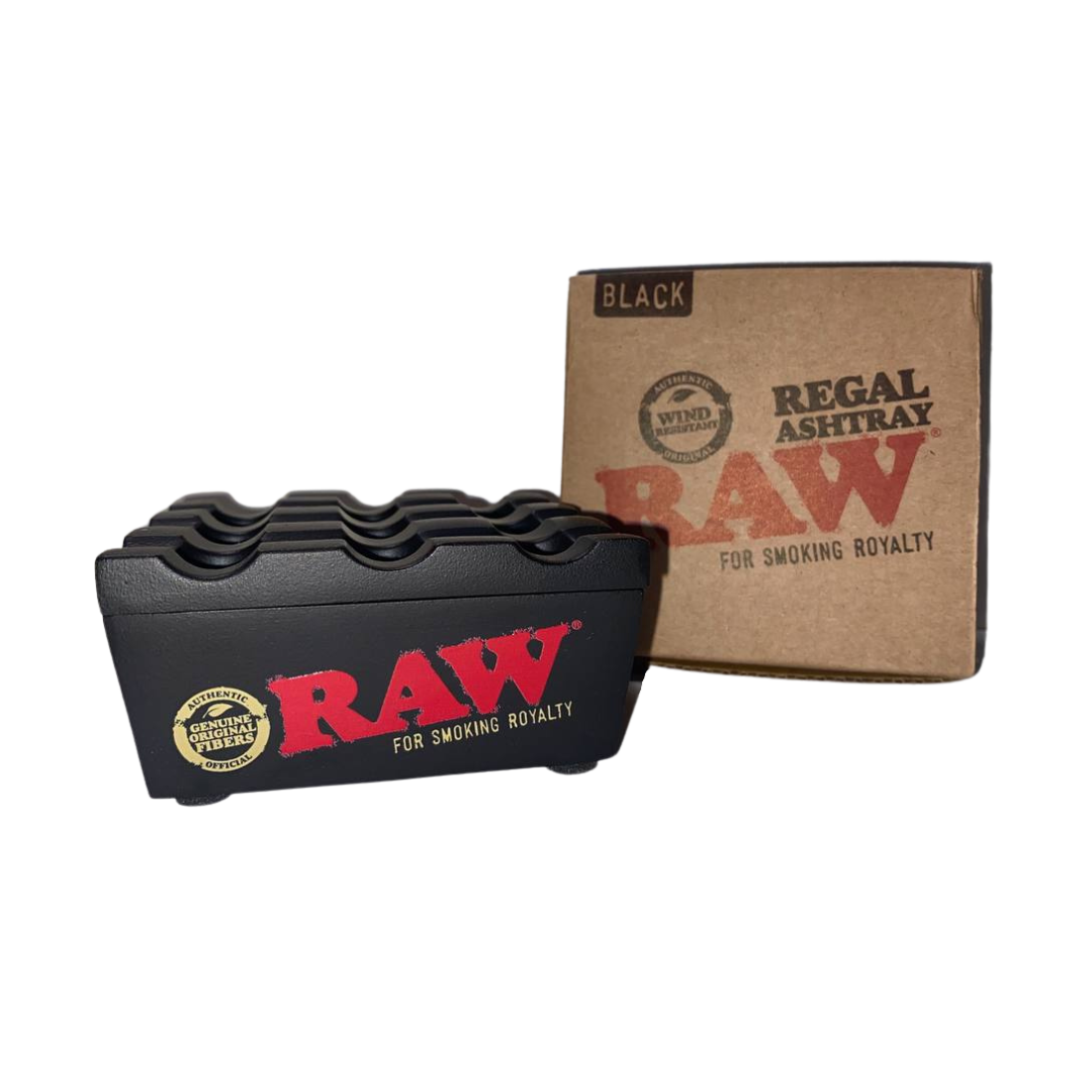Posacenere Raw Regal Ashtray - Black Posacenere Raw Regal Ashtray - Black