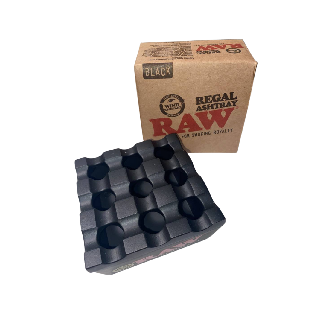 Posacenere Raw Regal Ashtray - Black Posacenere Raw Regal Ashtray - Black