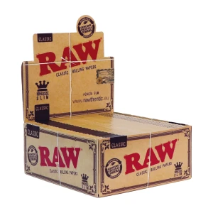 RAW “CLASSIC” - King Size Slim Papers – Box/50*32