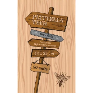 Piattella Foils XXL Vexpa - 50 fogli - 43x35