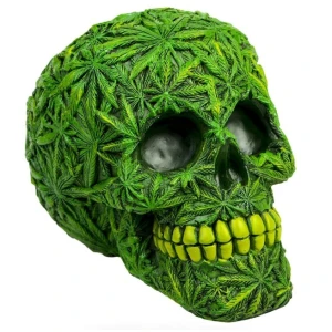 Salvadanaio "Skull & Leaf"