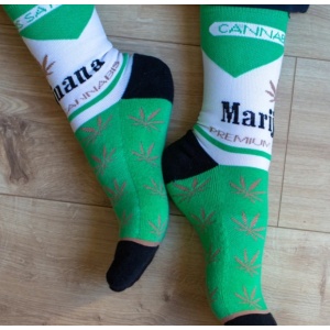 Calzini LGZ® Crew - Mari-Juana - taglia 42/46