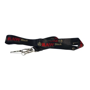 Portachiavi Raw - Lanyard Black