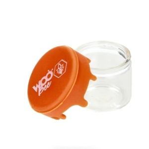 Contenitore in vetro e silicone - 5ml diam.24mm alt.23mm